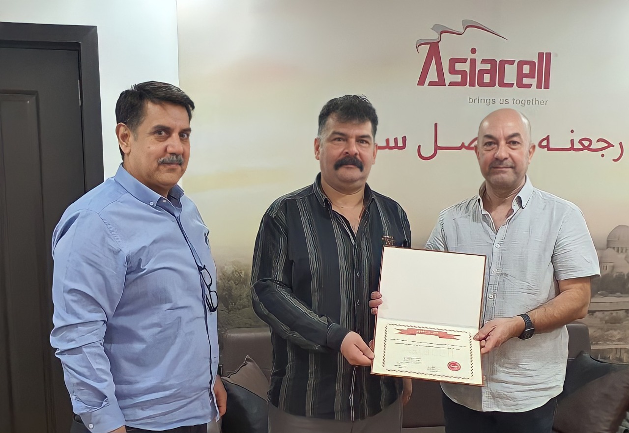 استلام الشكر والتقدير رعد